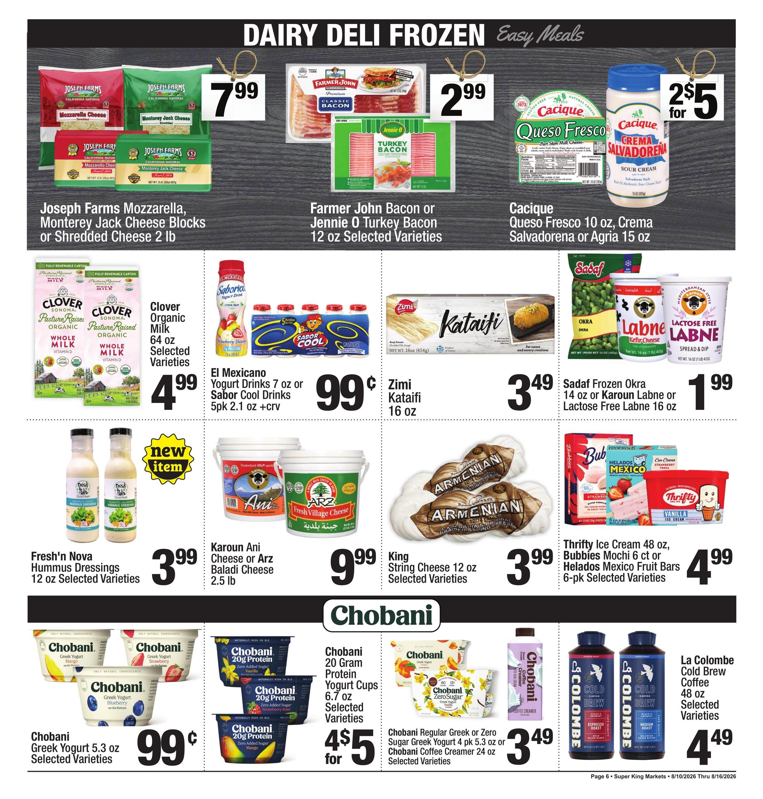 Super King Markets Weekly Ad August 10 - 16, 2026