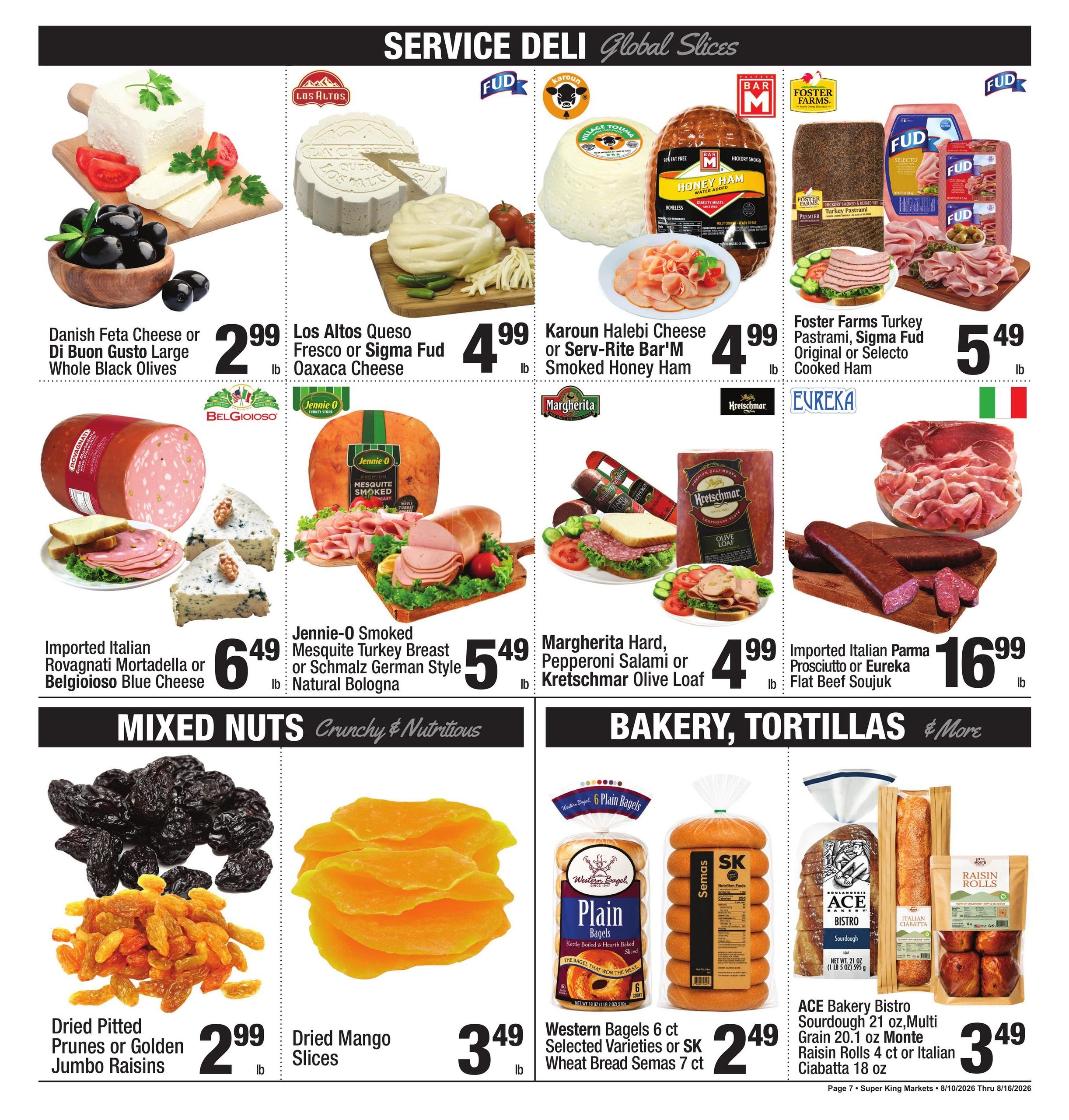 Super King Markets Weekly Ad August 10 - 16, 2026