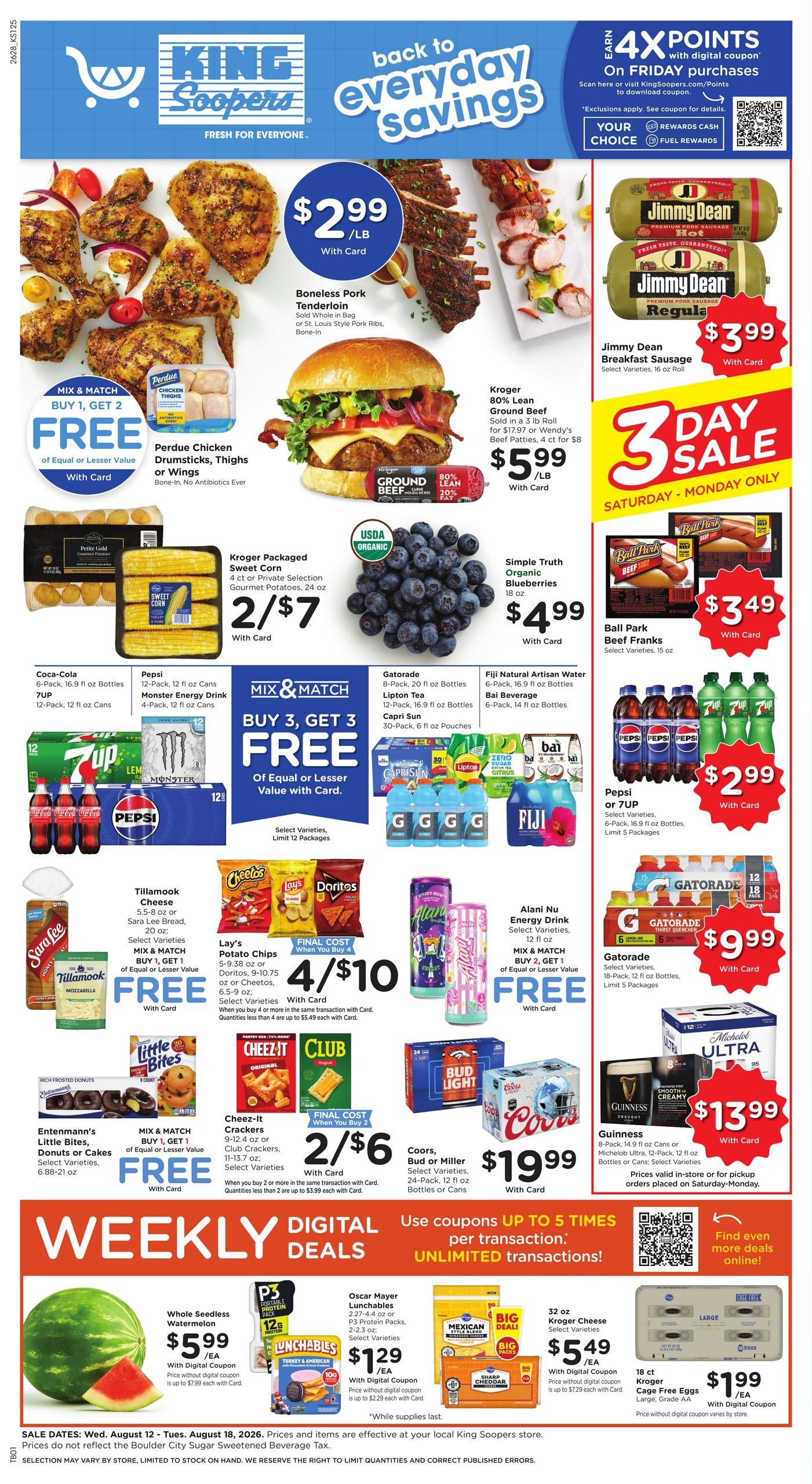 King Soopers (Broomfield Area, CO) Weekly Ad August 12 - 18, 2026