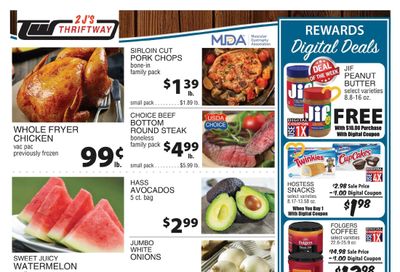 2 J's Thriftway Weekly Ad August 9 - 15, 2026