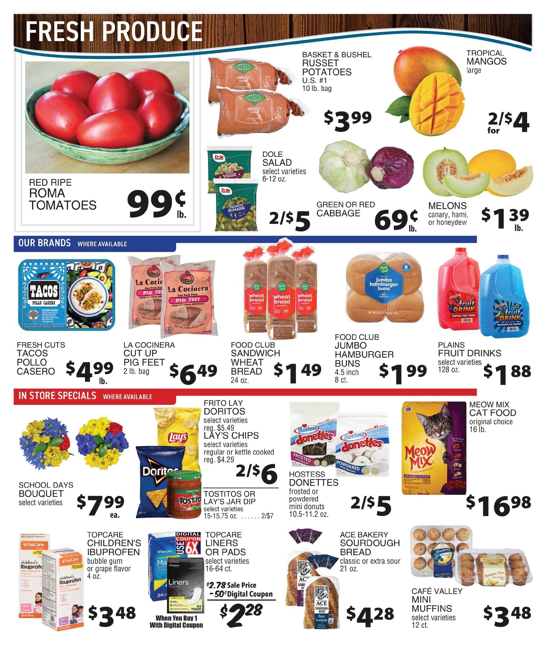 2 J's Thriftway Weekly Ad August 9 - 15, 2026