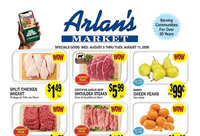 Arlan's Market (Freeport and other locations, TX) Weekly Ad August 5 - 11, 2026