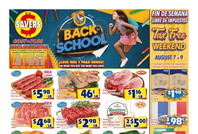 Savers Cost Plus (Texas) Weekly Ad August 5 - 11, 2026
