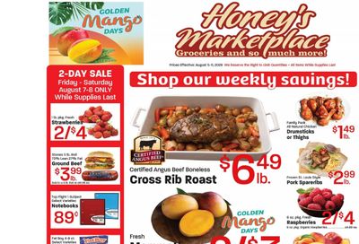 Honey's Marketplace Weekly Ad August 5 - 11, 2026