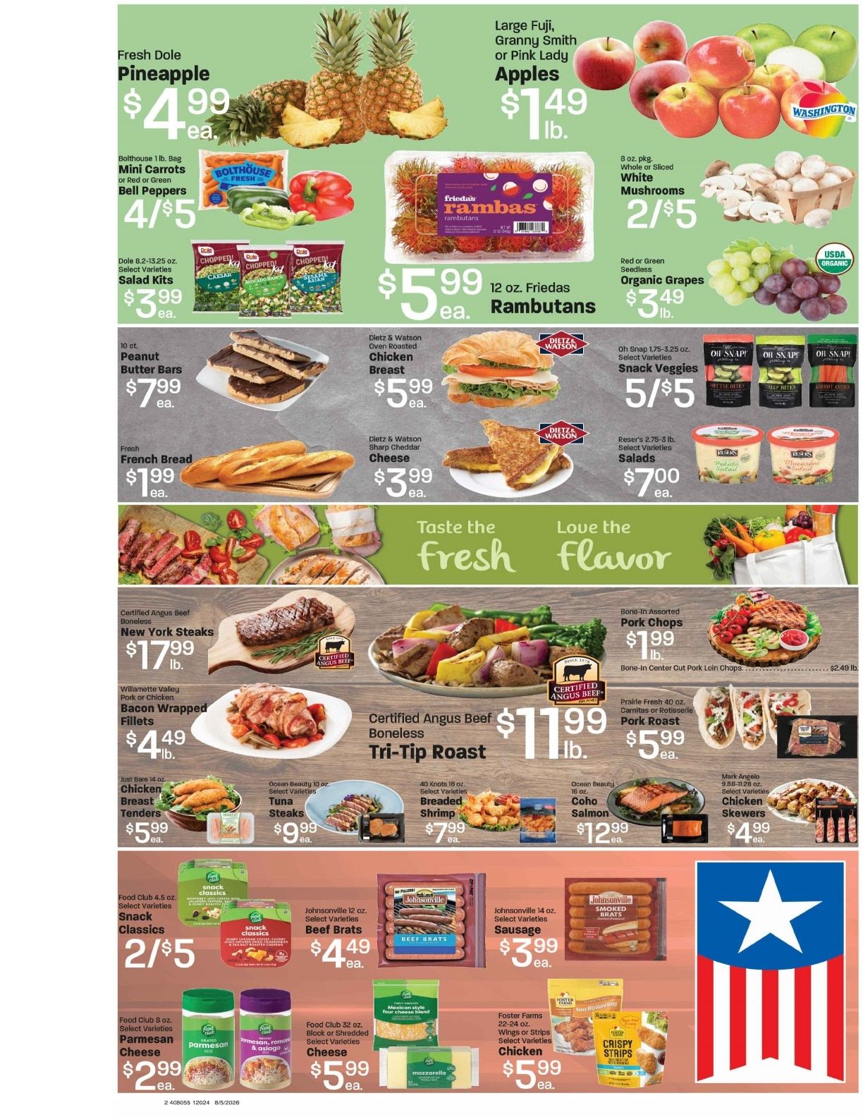 Honey's Marketplace Weekly Ad August 5 - 11, 2026