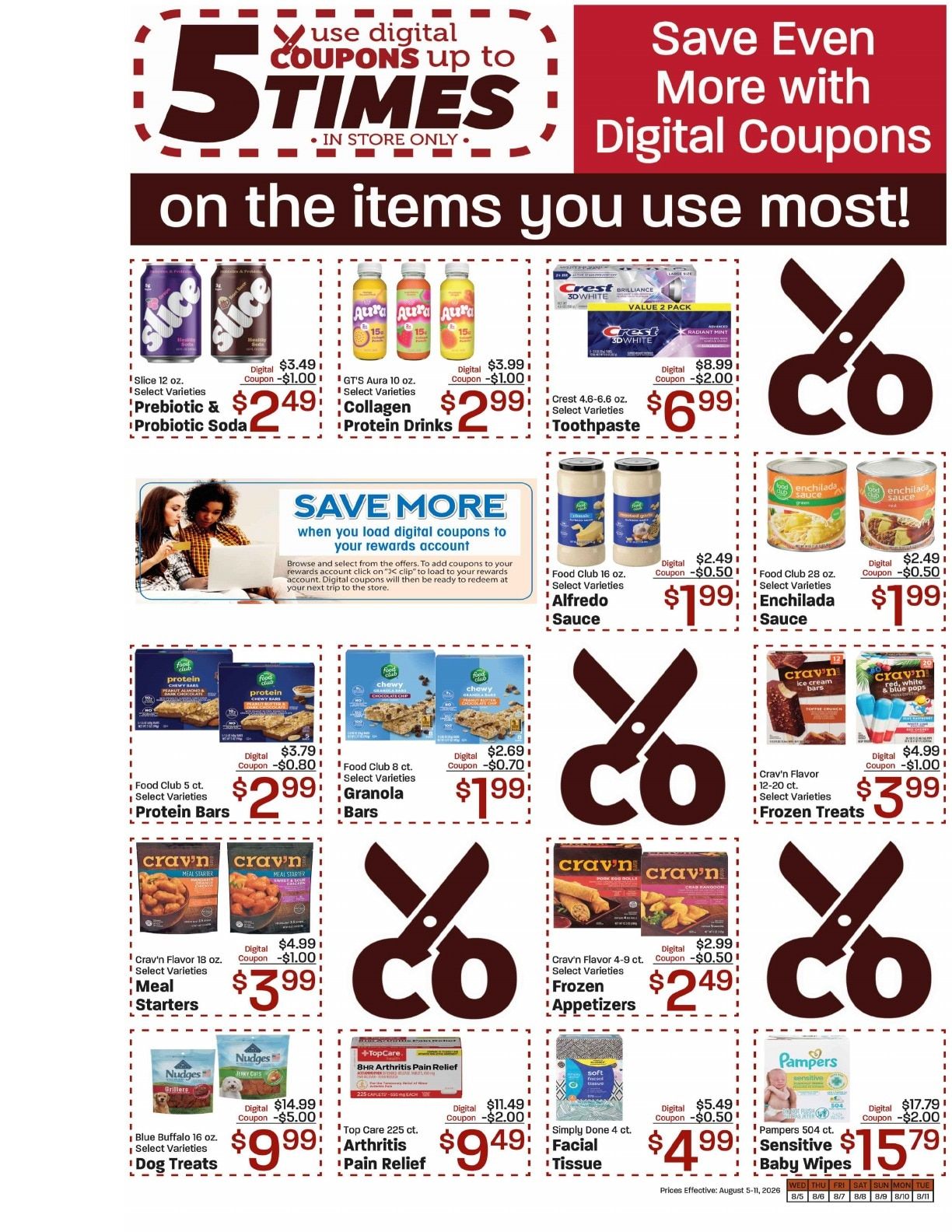 Honey's Marketplace Weekly Ad August 5 - 11, 2026