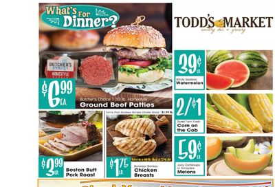 Todd's Market Weekly Ad August 12 - 18, 2026