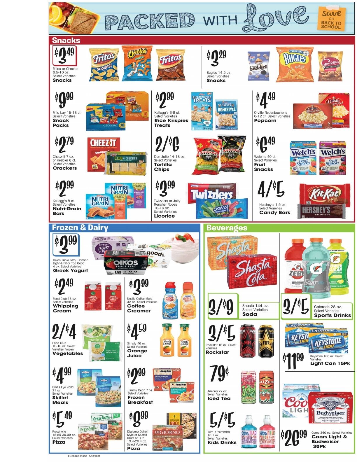 Todd's Market Weekly Ad August 12 - 18, 2026