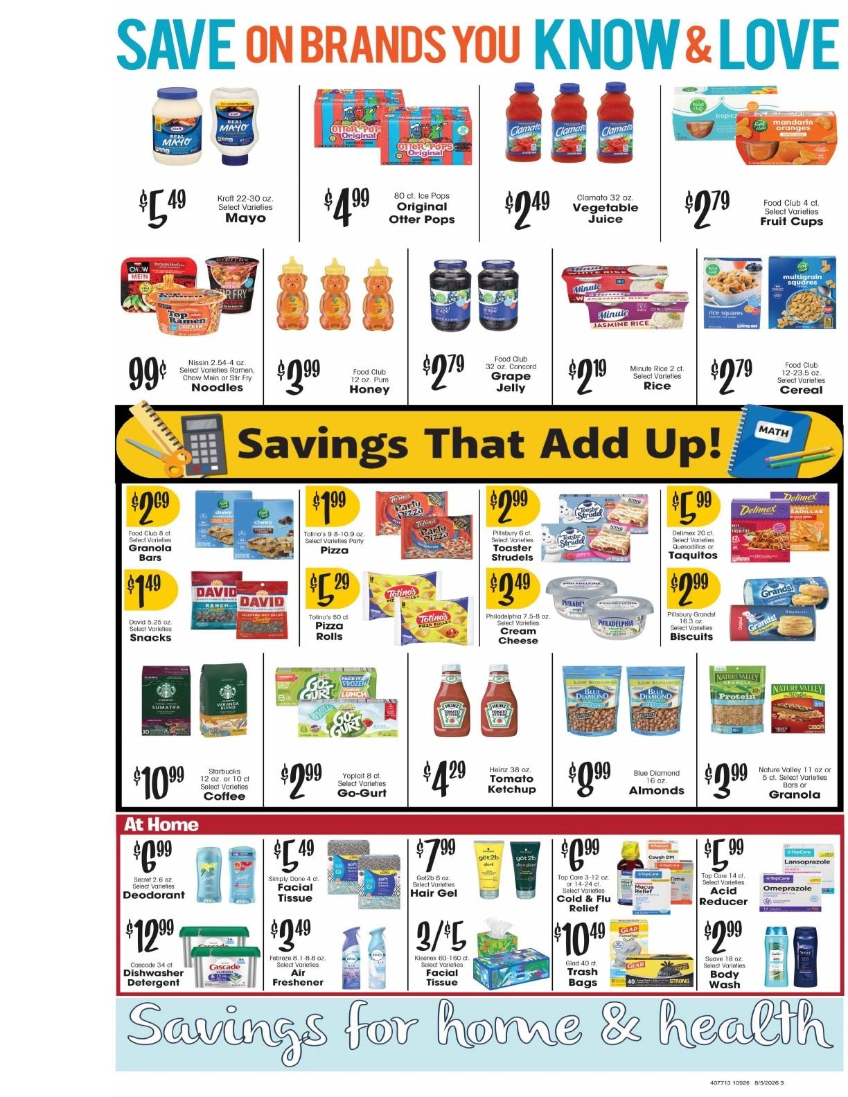Joe's Main Street Market Weekly Ad August 5 - 11, 2026