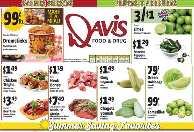 Davis Food & Drug (La Verkin, UT) Hispanic Weekly Ad August 5 - 11, 2026