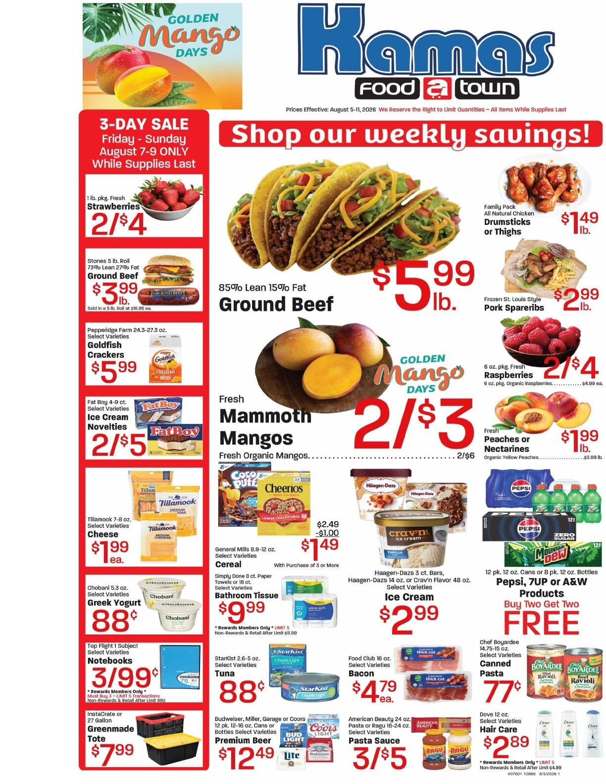 Kamas FoodTown Weekly Ad August 5 - 11, 2026