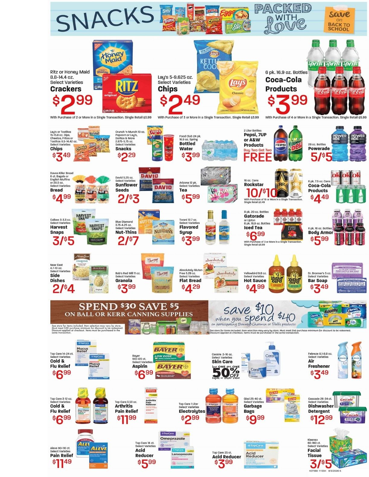 Davis Food & Drug (La Verkin, UT) Weekly Ad August 5 - 11, 2026
