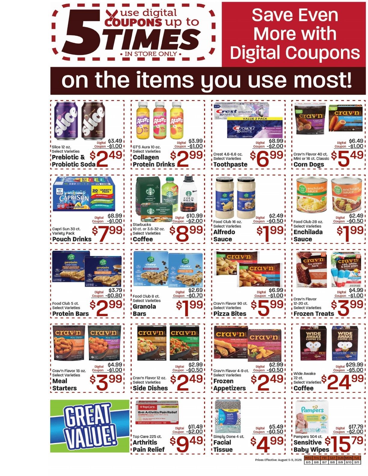 Davis Food & Drug (La Verkin, UT) Weekly Ad August 5 - 11, 2026