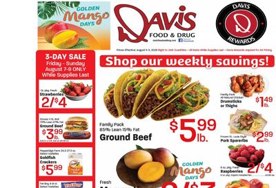 Davis Food & Drug (Roosevelt, UT) Weekly Ad August 5 - 11, 2026