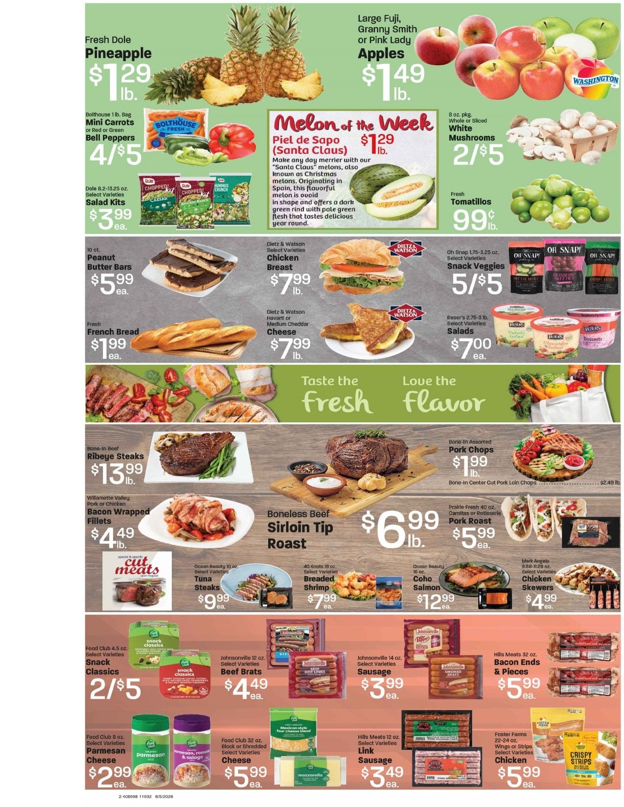 Davis Food & Drug (Roosevelt, UT) Weekly Ad August 5 - 11, 2026
