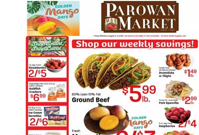 Parowan's Market Weekly Ad August 5 - 11, 2026