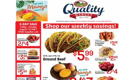 Quality Market Weekly Ad August 5 - 11, 2026