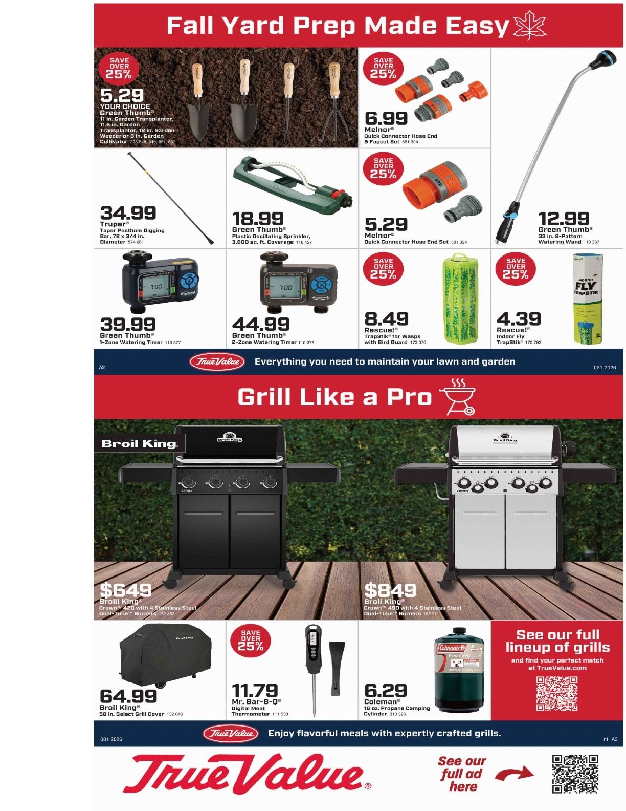 Davis Food & Drug True Value Savings Weekly Ad August 7 - 24, 2026