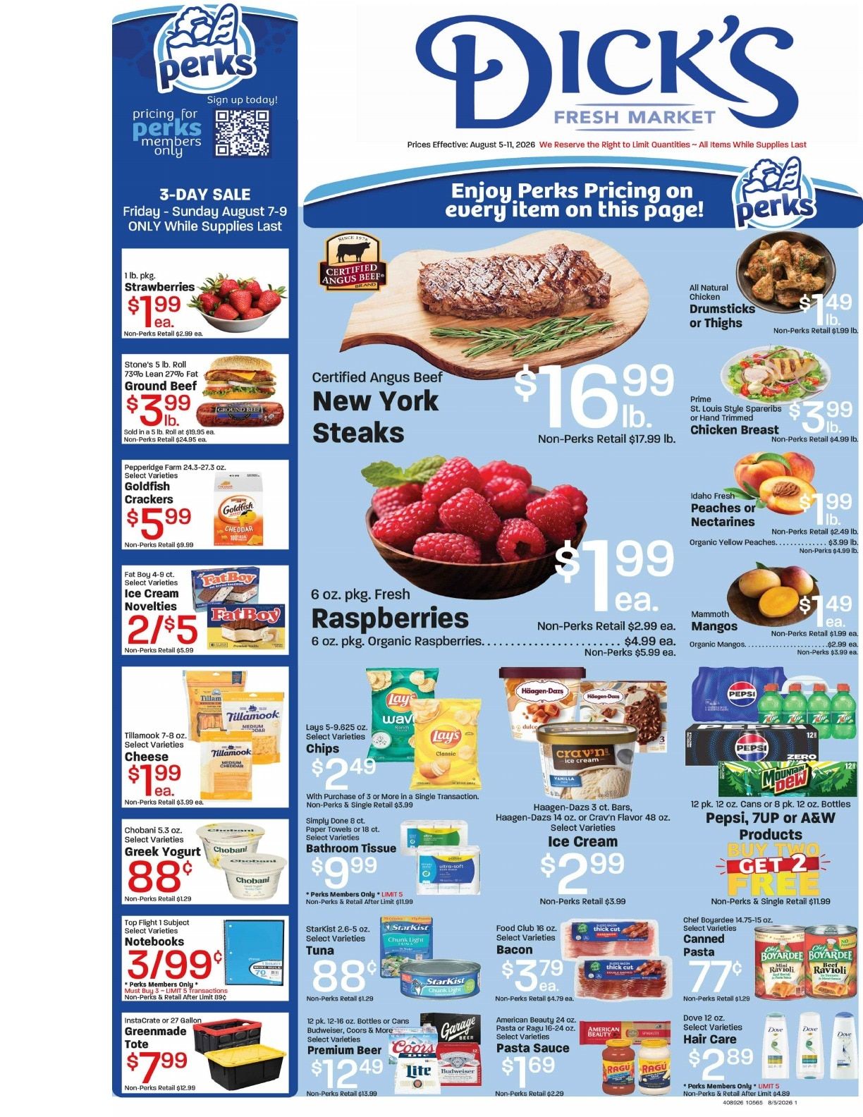 Dick's Market (Centerville, UT) Weekly Ad August 5 - 11, 2026