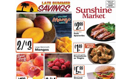 Sunshine Market Weekly Ad August 5 - 11, 2026