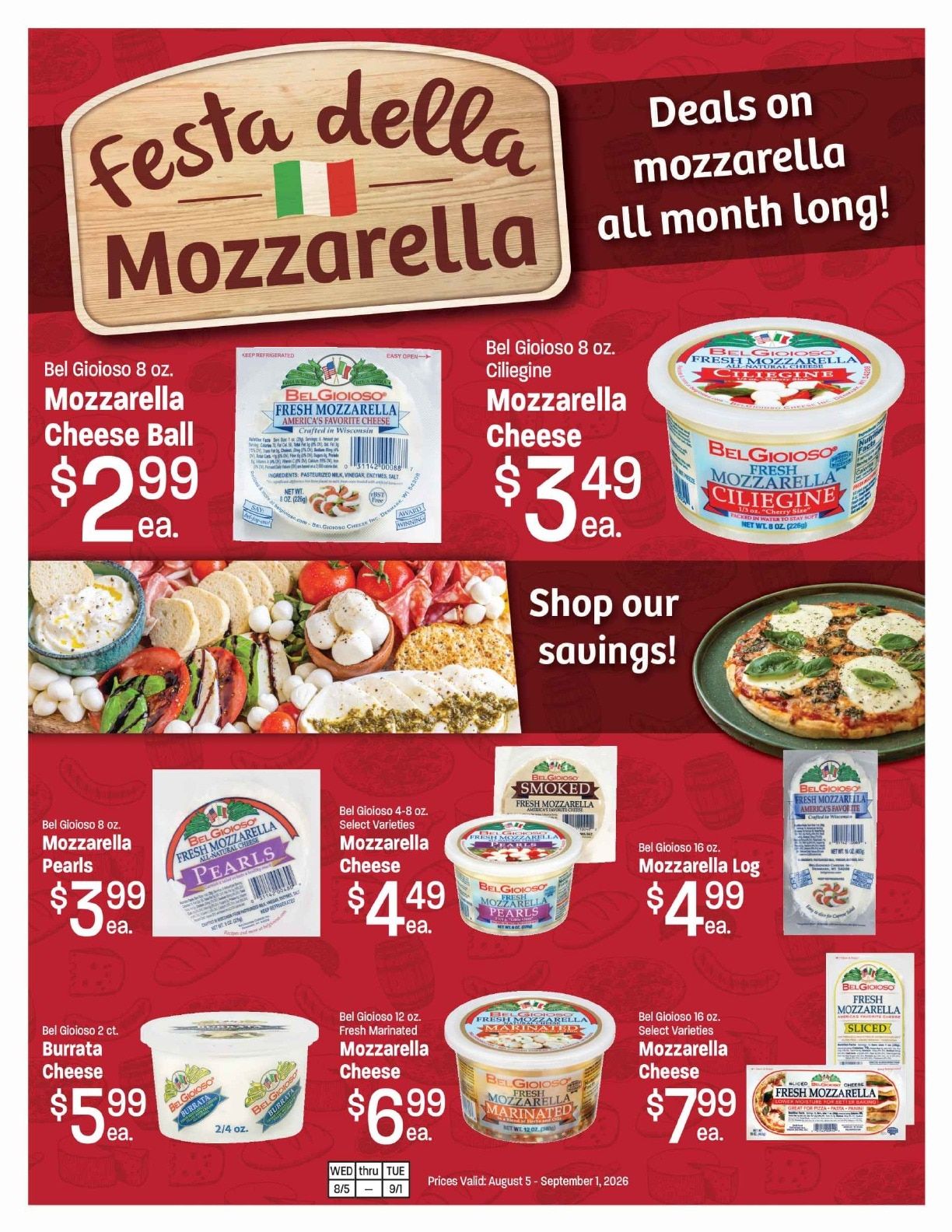 Dick's Market Cheese Specials Weekly Ad August 5 - September 1, 2026