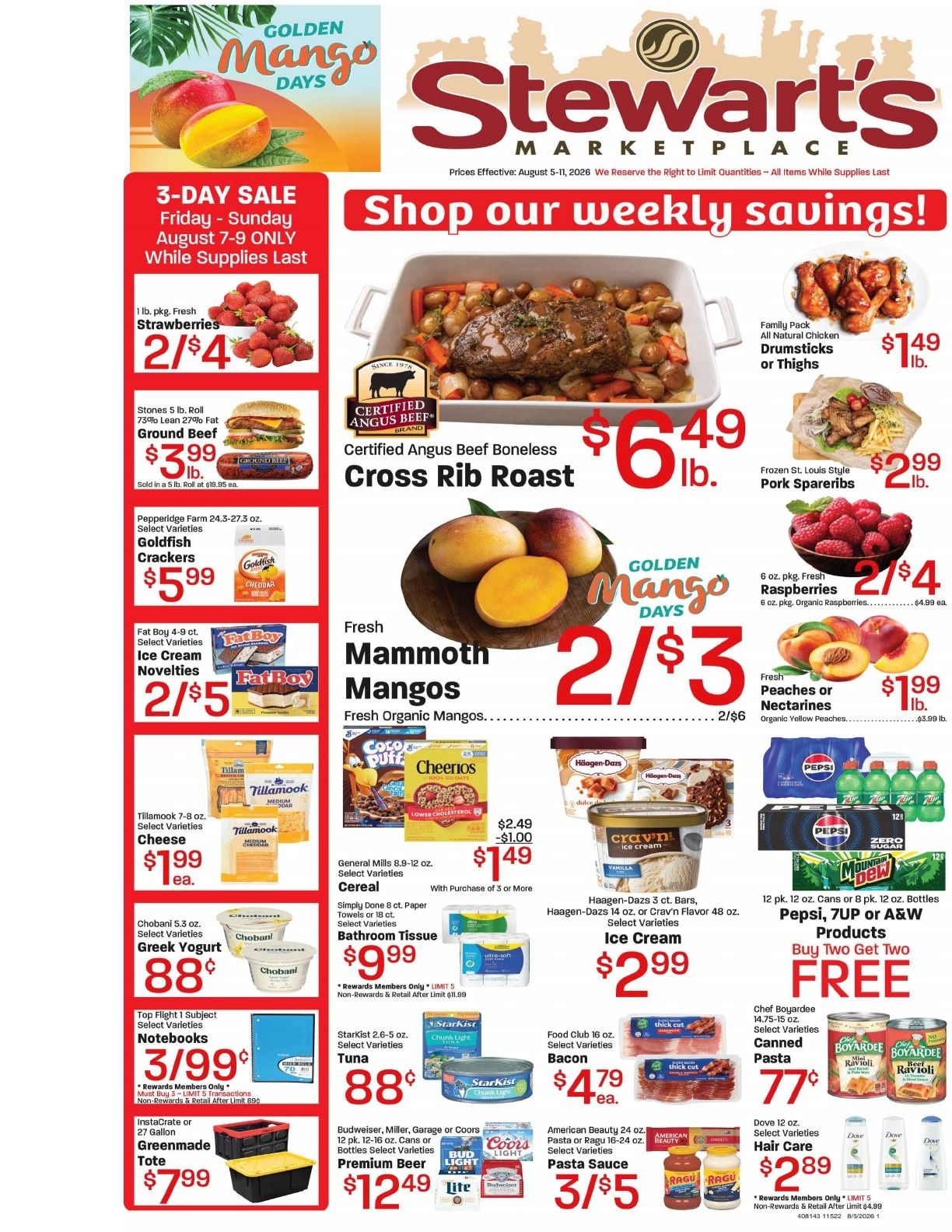 Stewart's Marketplace (Castle Dale, UT) Weekly Ad August 5 - 11, 2026