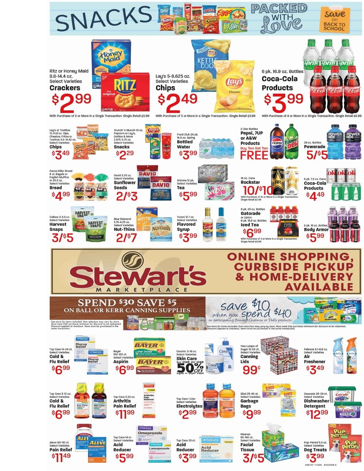 Stewart's Marketplace (Roosevelt, UT) Weekly Ad August 5 - 11, 2026