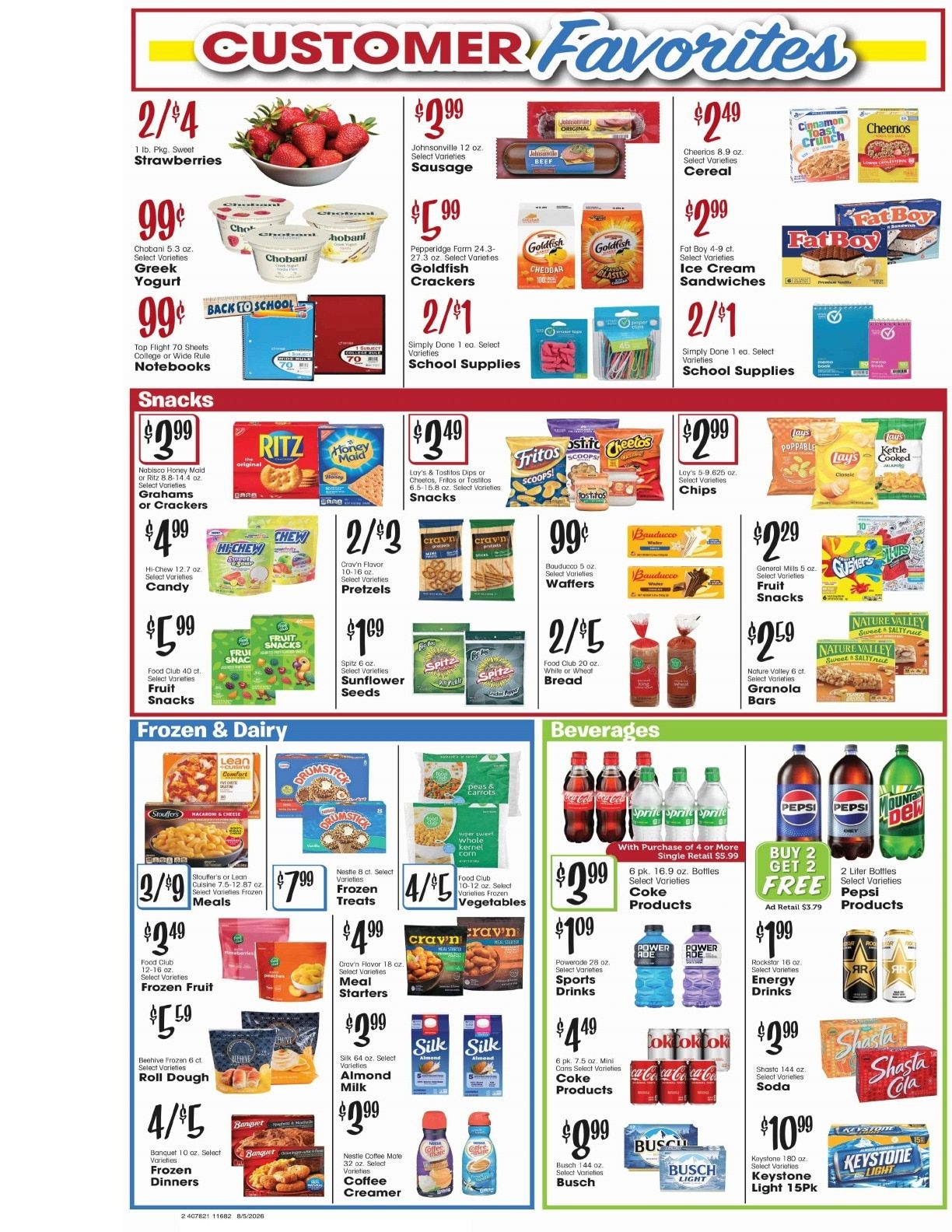 Todd's Market Weekly Ad August 5 - 11, 2026