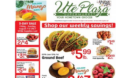Ute Plaza Weekly Ad August 5 - 11, 2026