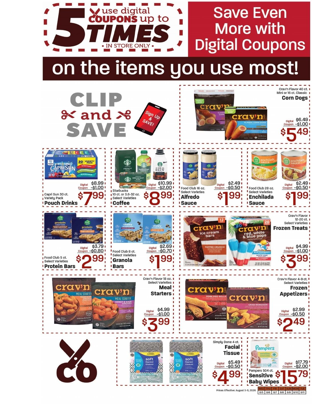 Ute Plaza Weekly Ad August 5 - 11, 2026