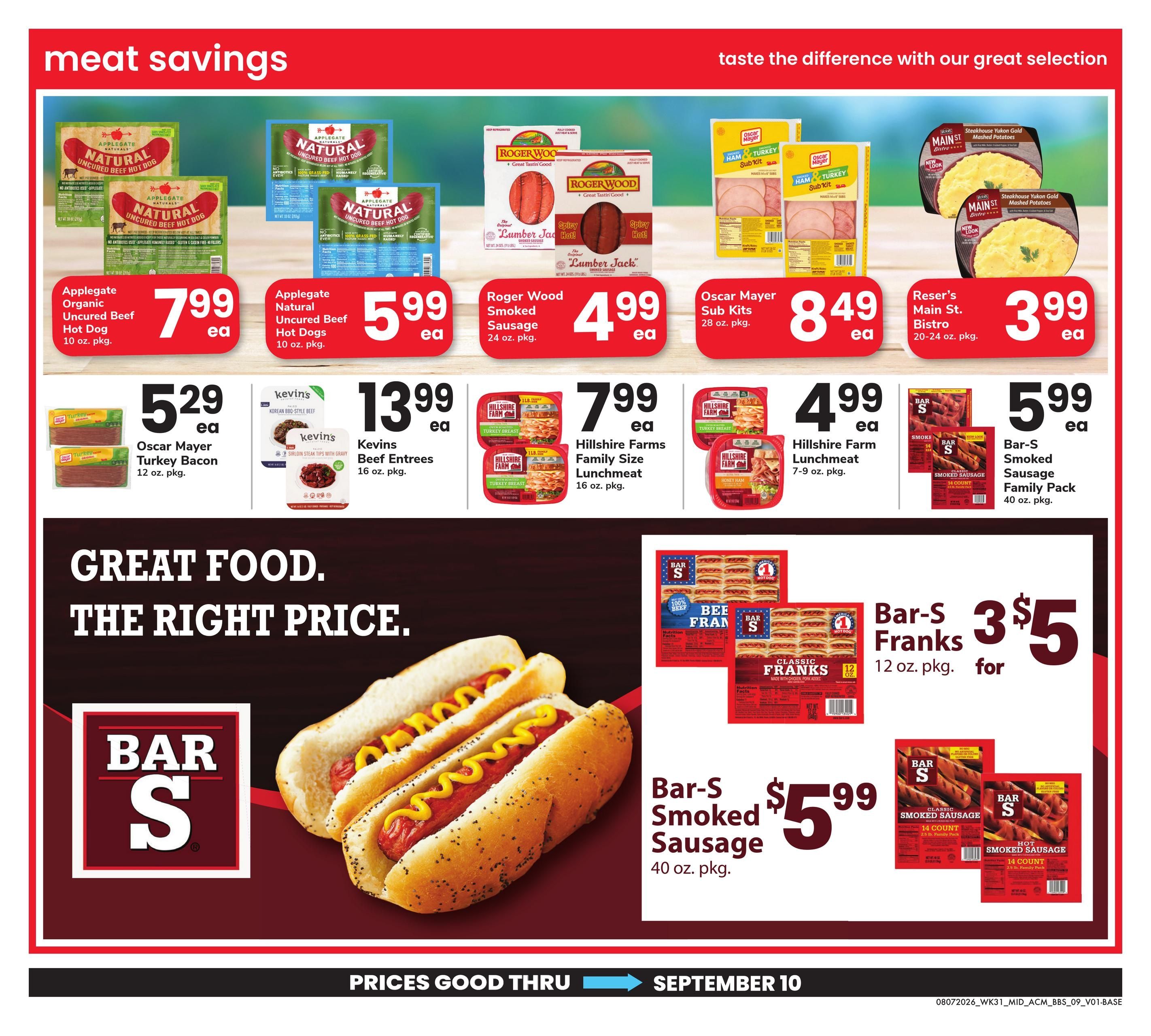 Acme Markets (Linthicum Heights–Edgewater Area, MD) Big Book of Savings Weekly Ad August 7 - September 10, 2026