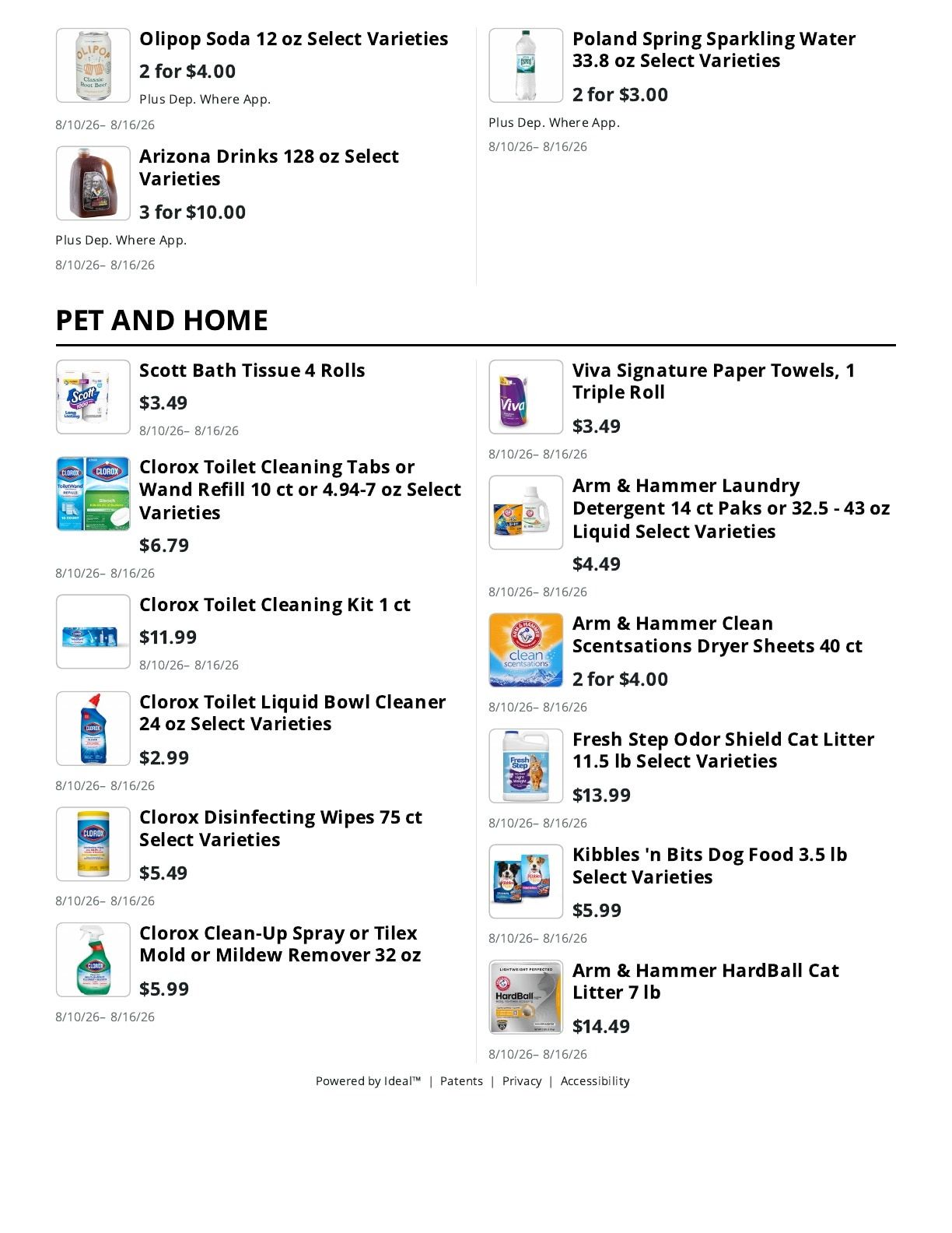 Kingdom Market Weekly Ad August 10 - 16, 2026