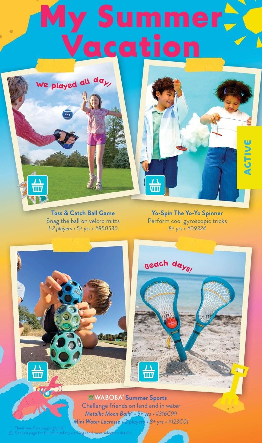 Turner Toys Summer Toy Catalog Weekly Ad April 1 - September 30, 2026