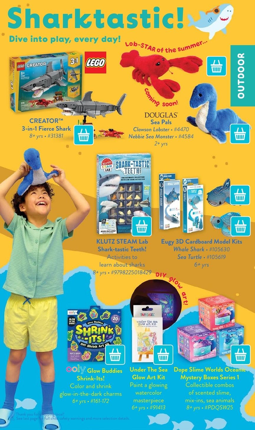 Turner Toys Summer Toy Catalog Weekly Ad April 1 - September 30, 2026