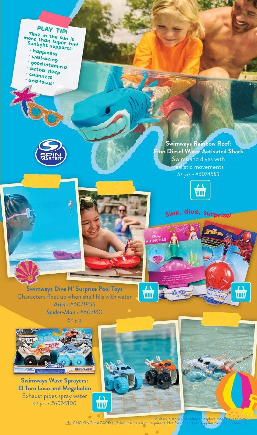 Turner Toys Summer Toy Catalog Weekly Ad April 1 - September 30, 2026