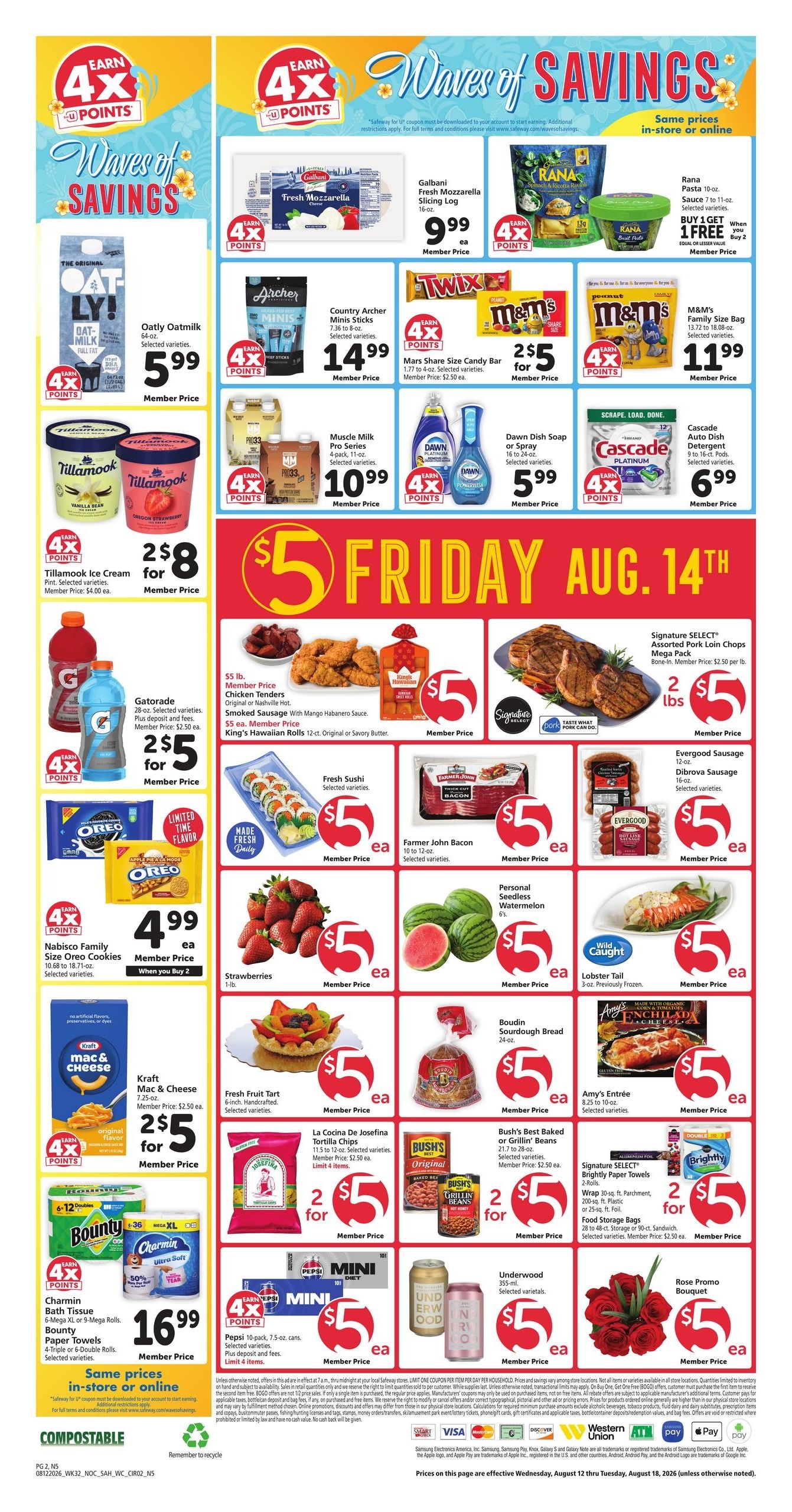 Safeway (HI) Weekly Ad August 12 - 18, 2026