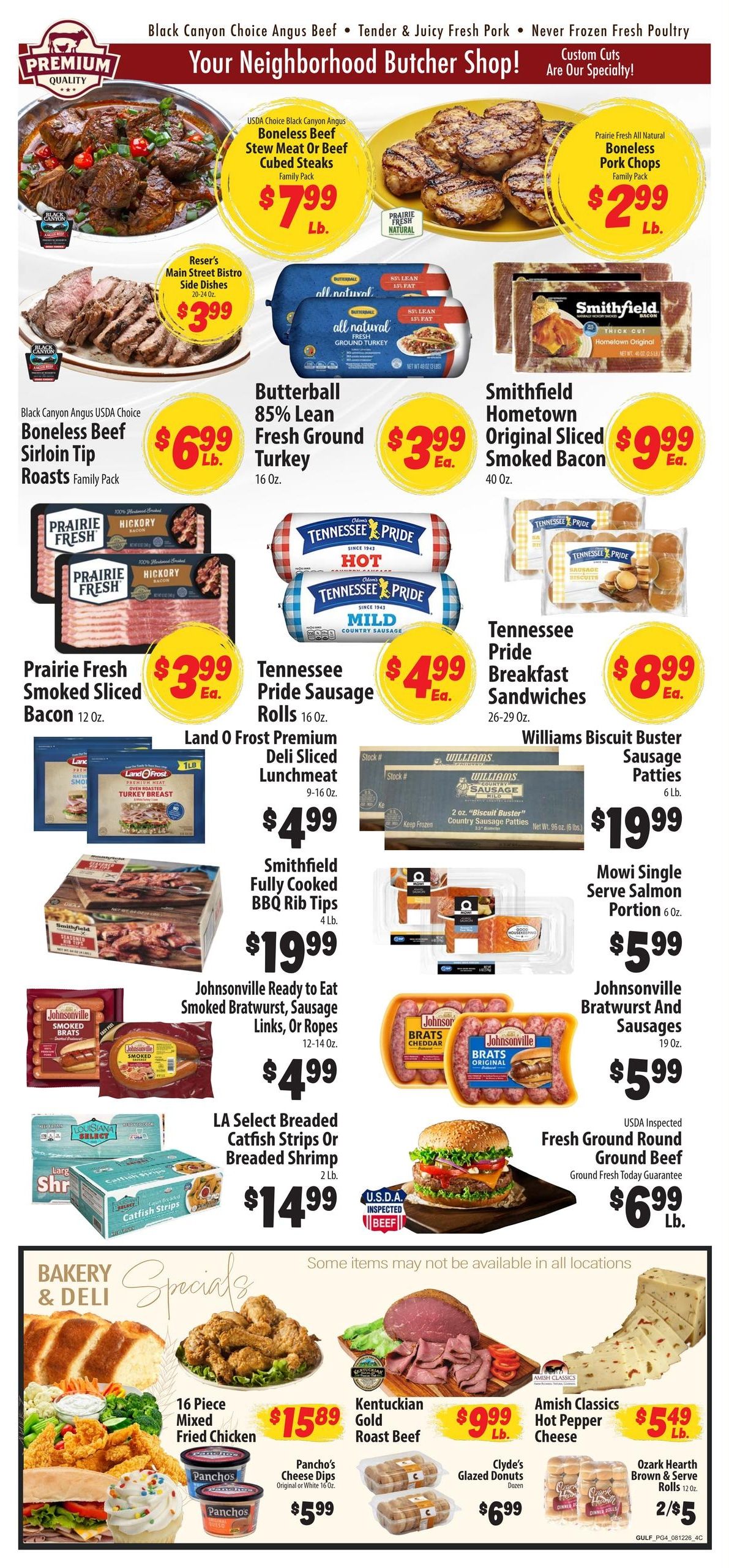 Food Giant (Dothan Area, AL) Weekly Ad August 12 - 18, 2026