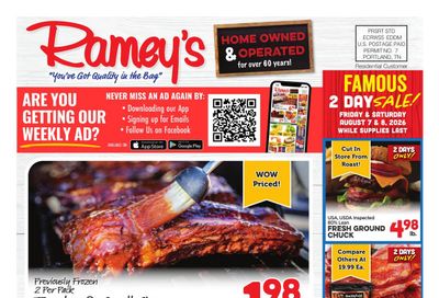 Jerry Lee's Weekly Ad August 5 - 11, 2026