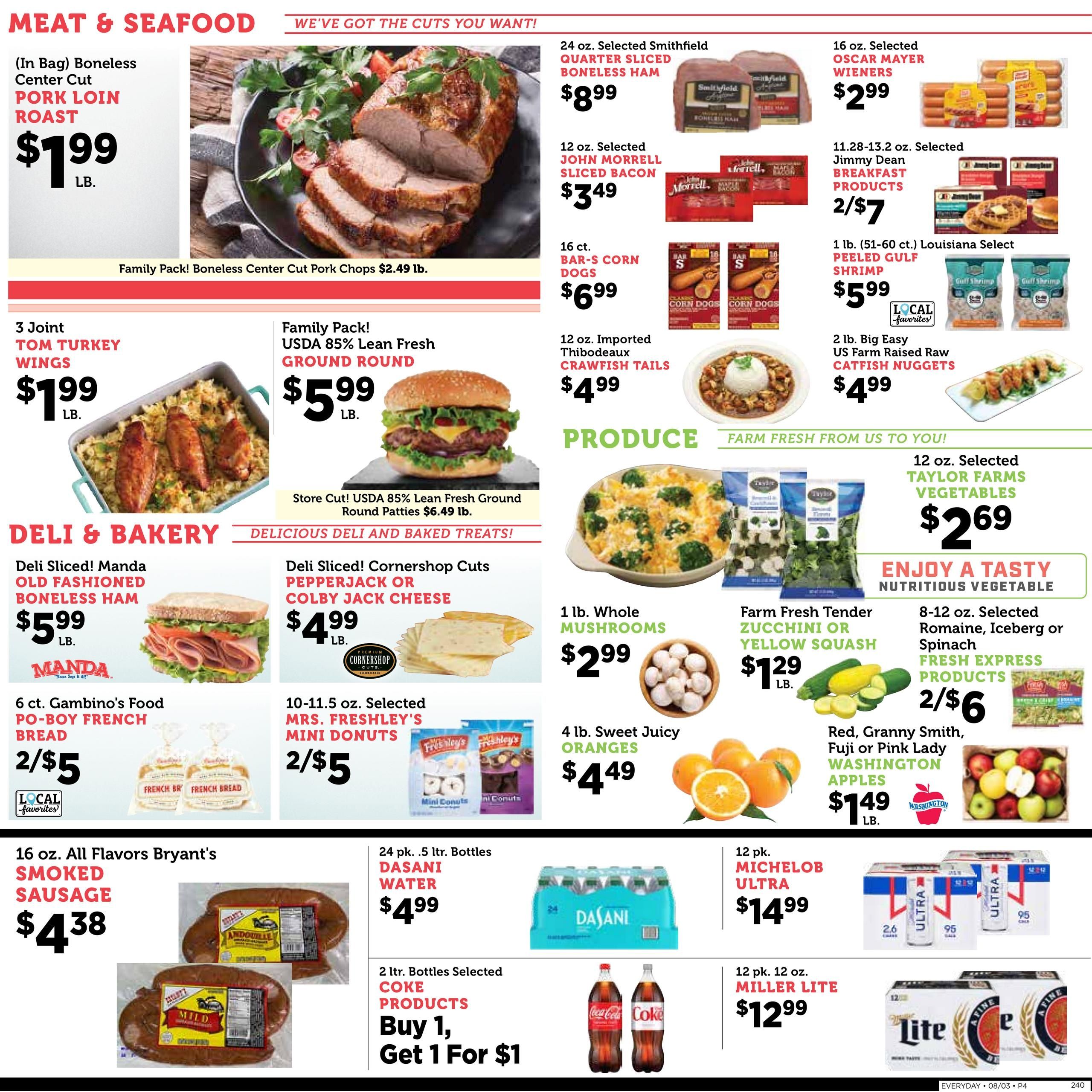 Wayne Lees Grocery Weekly Ad August 5 - 11, 2026