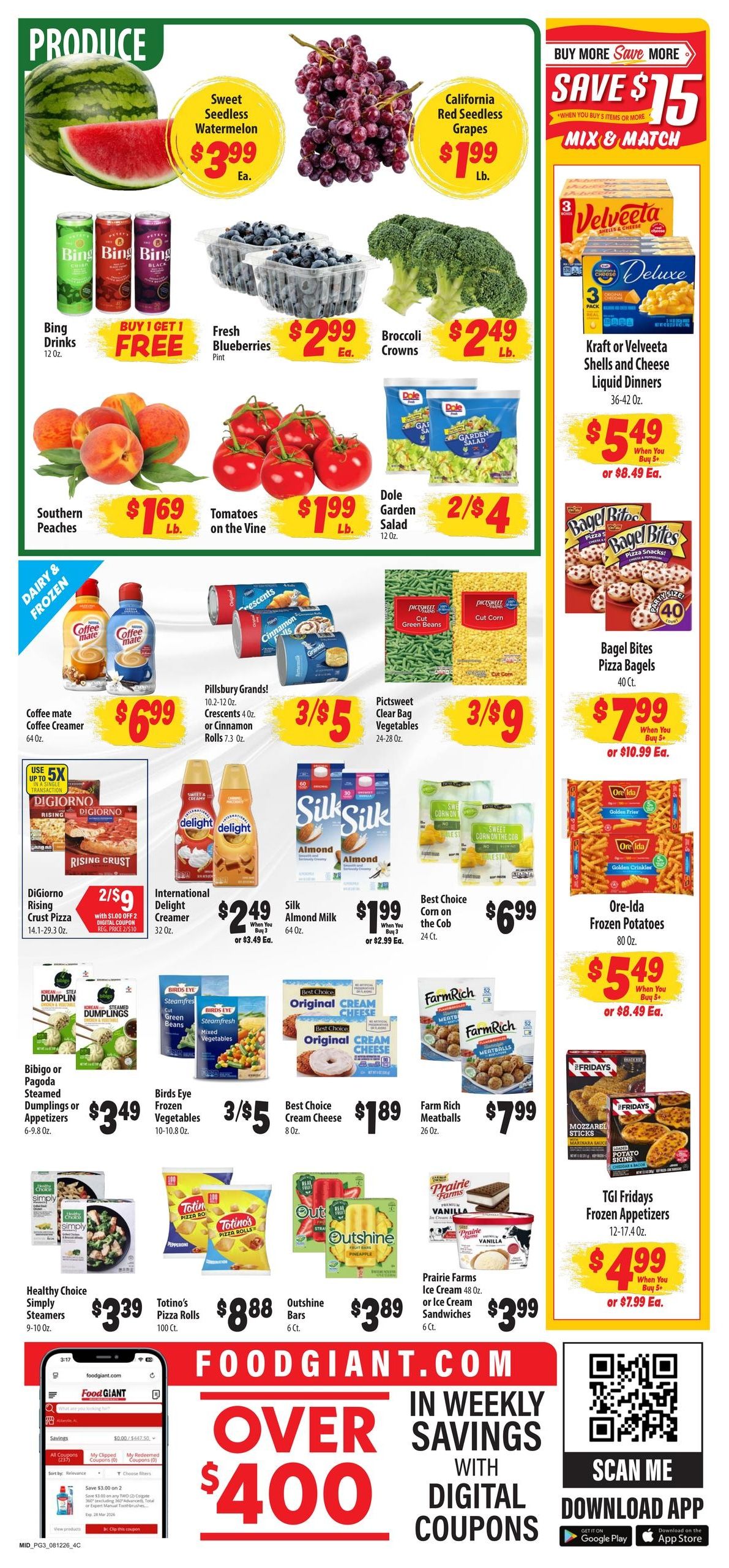 Food Giant (Burfordville Area, MO) Weekly Ad August 12 - 18, 2026