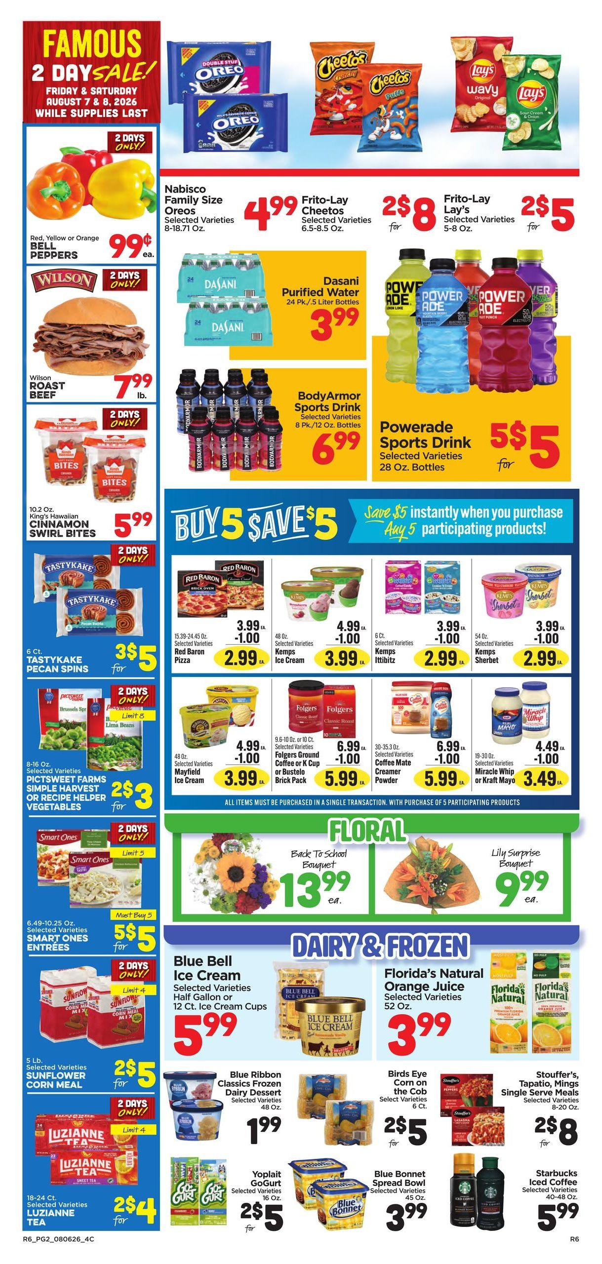 Ramey's (Diamondhead–Waveland Area, LA–MS) Weekly Ad August 6 - 12, 2026