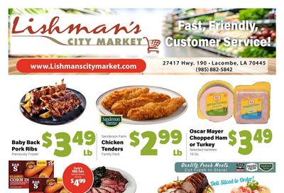 Lishman's City Market (Diamondhead–Waveland Area, MS) Weekly Ad August 5 - 11, 2026