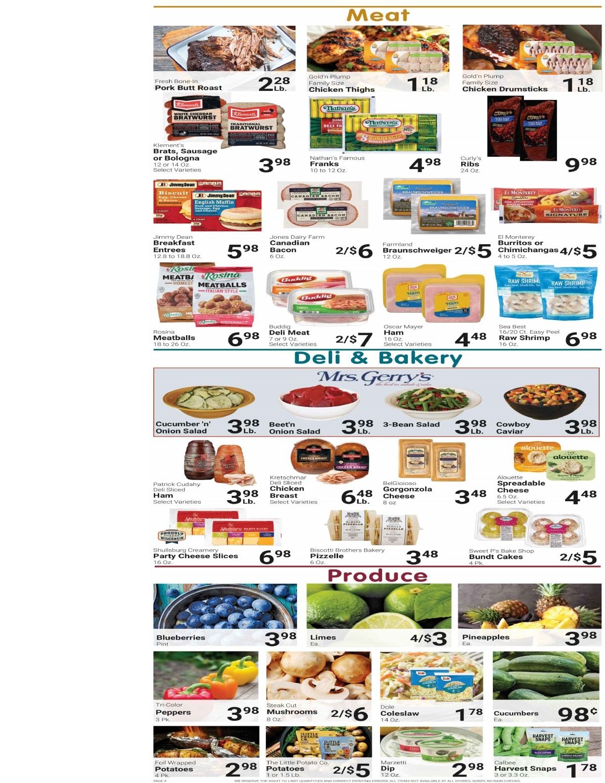 Gempeler's Supermarket Weekly Ad August 10 - 16, 2026
