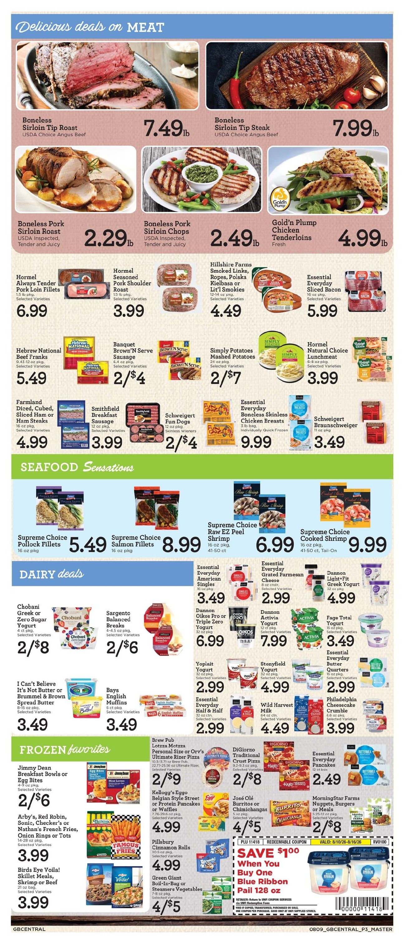 Westfield Supervalu Weekly Ad August 10 - 16, 2026