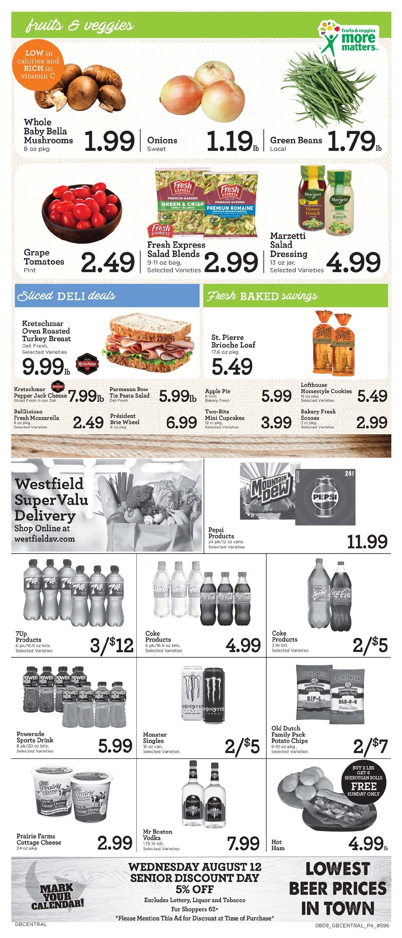 Westfield Supervalu Weekly Ad August 10 - 16, 2026