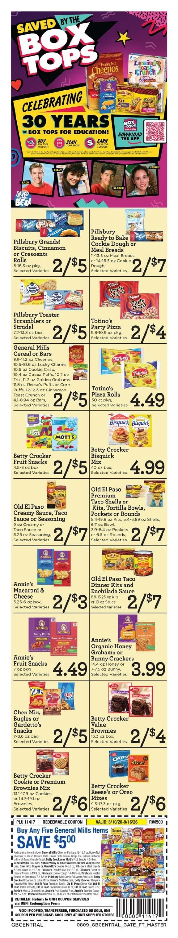 Westfield Supervalu Weekly Ad August 10 - 16, 2026