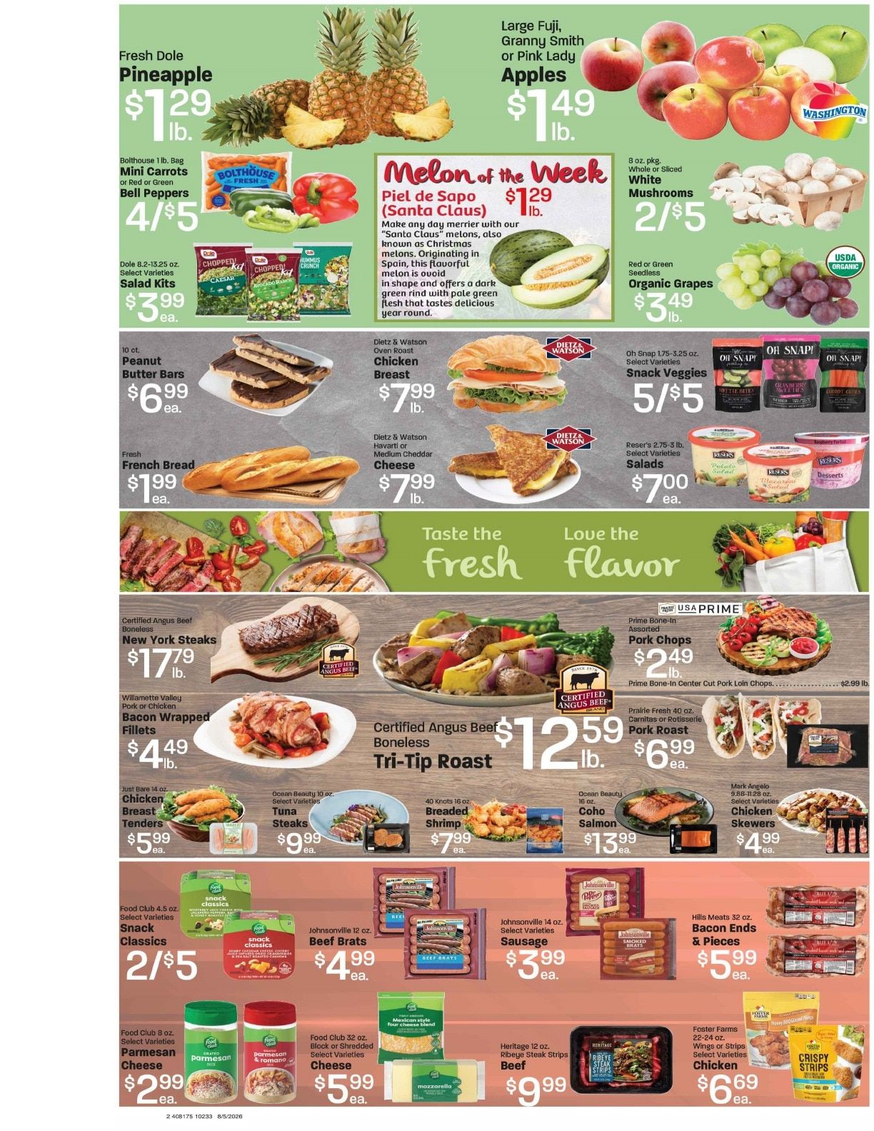 Benedict's Market Weekly Ad August 5 - 11, 2026