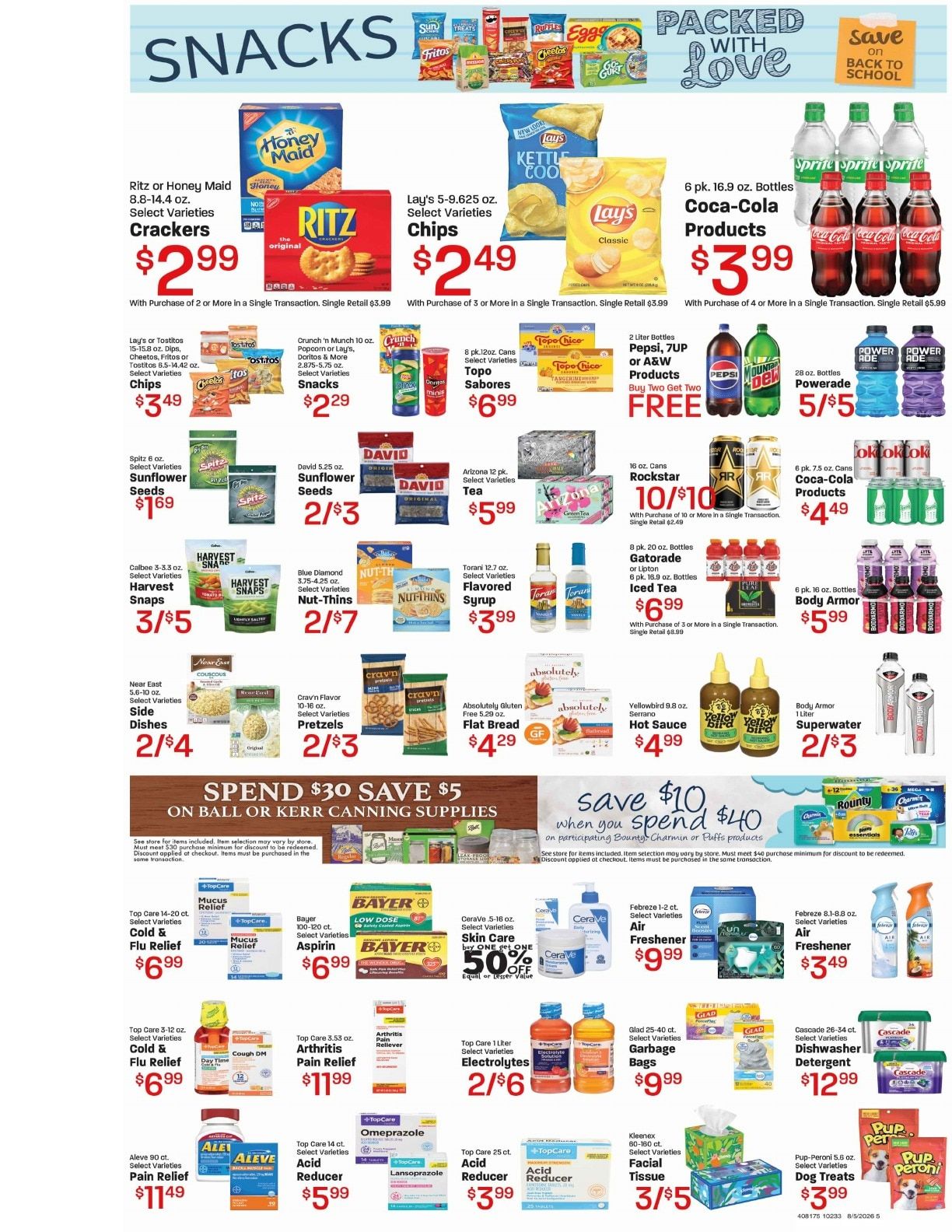 Benedict's Market Weekly Ad August 5 - 11, 2026