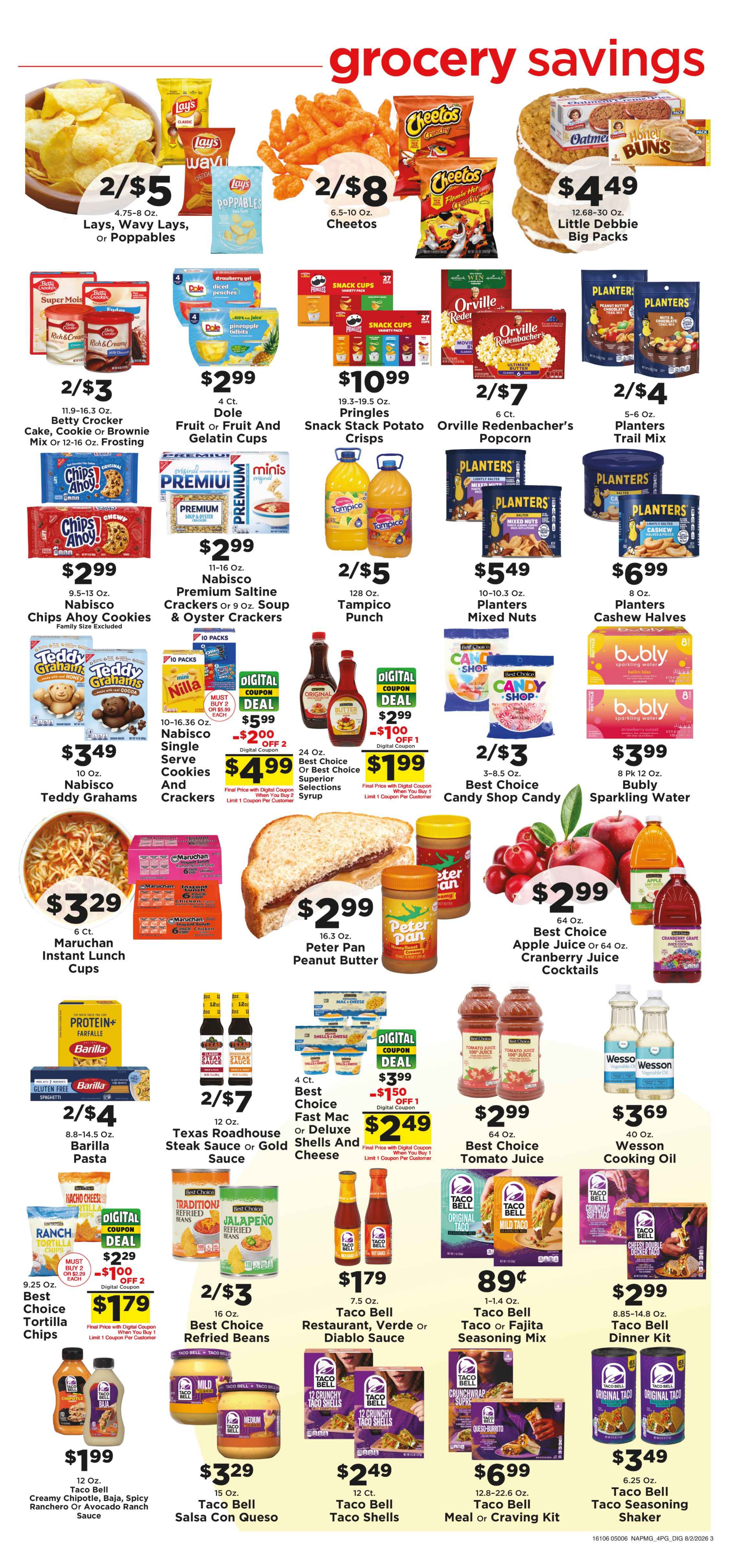 SavMor Associated Foods Weekly Ad August 5 - 11, 2026