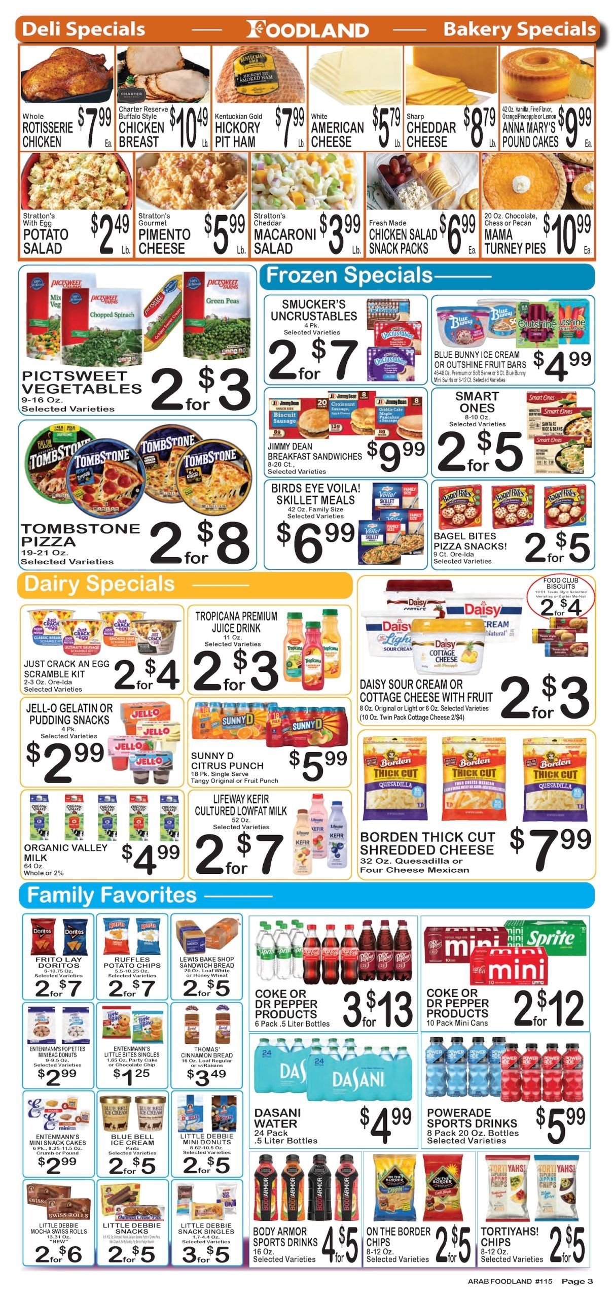 Foodland Grocery (137 N Brindlee Mountain Pkwy, Arab, AL) Weekly Ad August 12 - 18, 2026